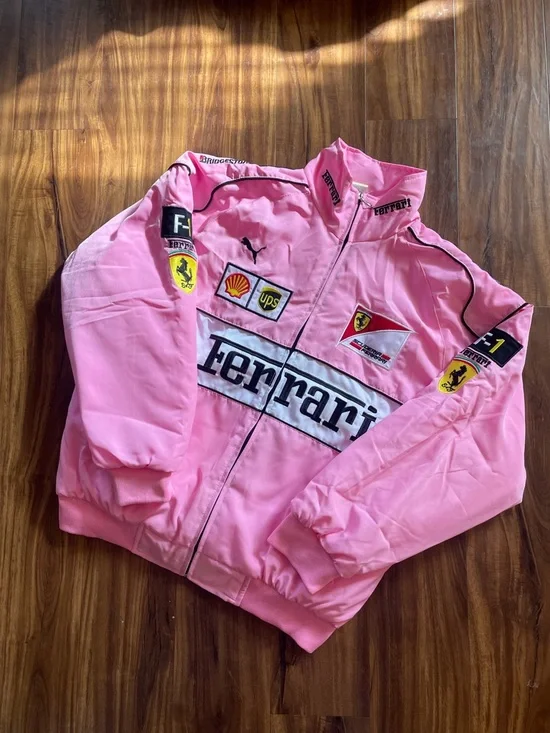 Ferrari F1 Pink Racing Jacket - Picture 3 of 3